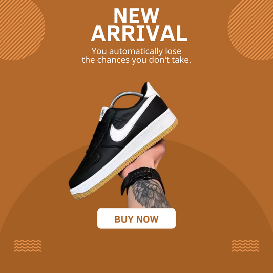 Nike Air force 1 Casual Shoes MAGICBOXNIKEBLACK50% DISCOUNT SALE!!!