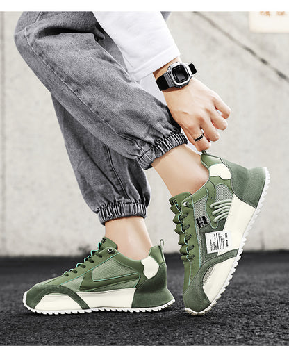 Breathable Casual Versatile Sneaker Men's Work Driving Work Platform Dad Shoes