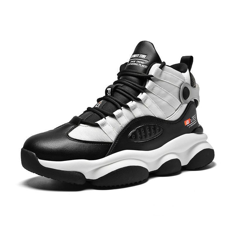 Basketball Shoes Men's High-top Shock Absorption Non-slip Sneaker