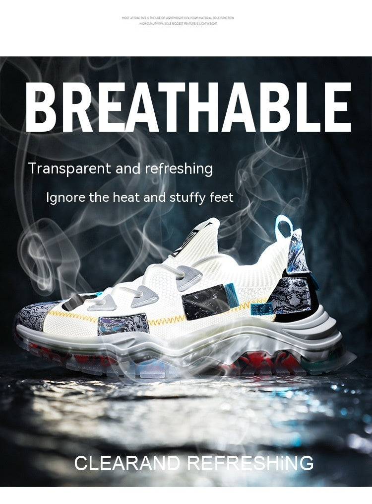 Thin Breathable Mesh Running Sneaker