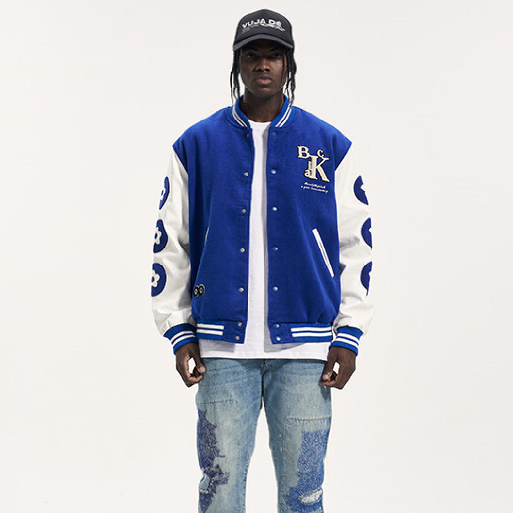 Men's Loose Baseball Jacket High Street Coat