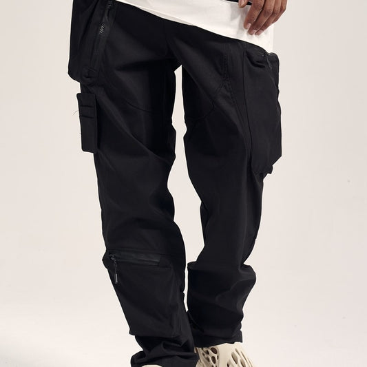 Multi-pocket Hook And Loop Chaopai Sports Casual Pants