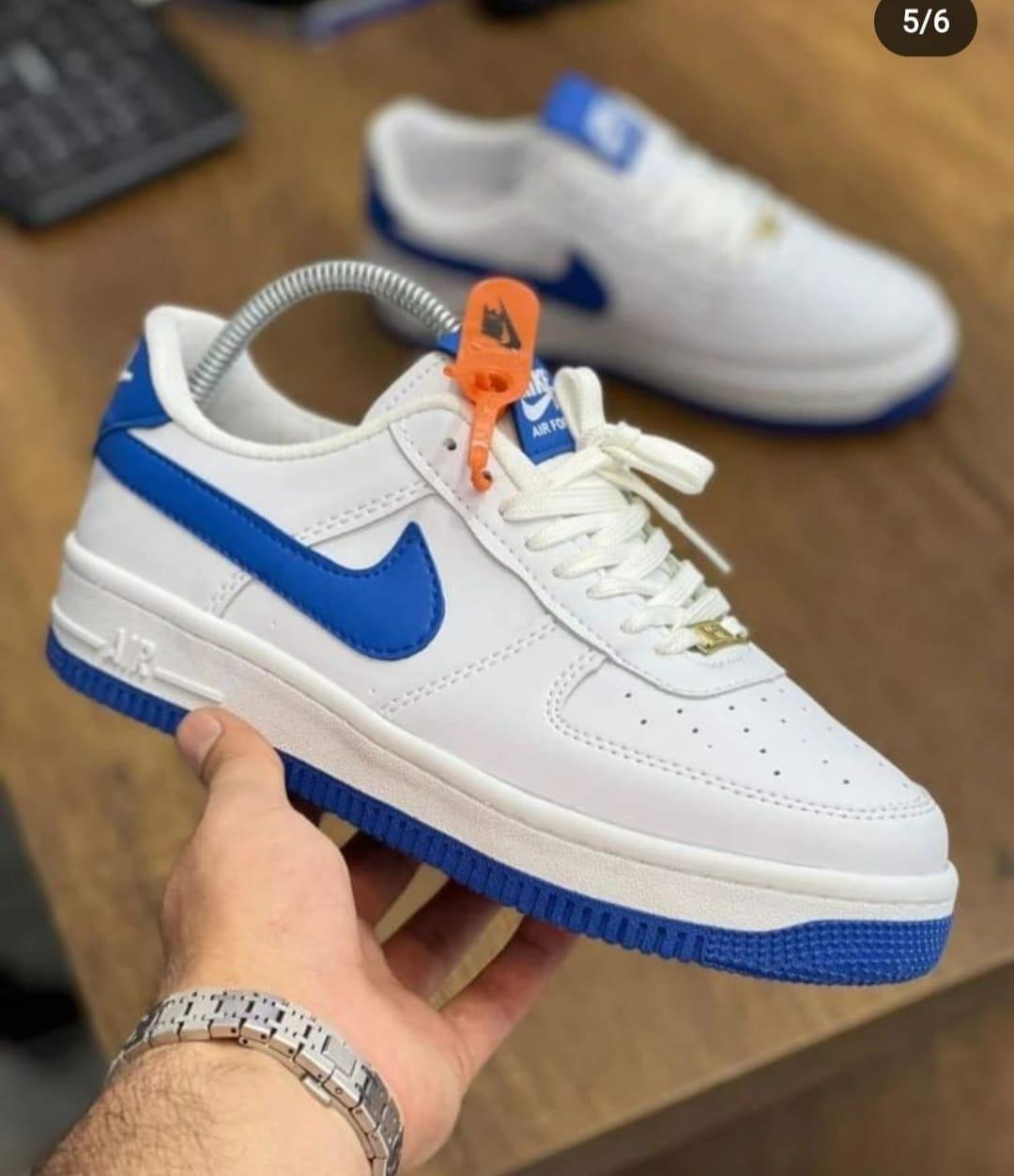 Nike Air force 1 (BLUE) Mens  MAGICBOXNIKEWEAR50% DISCOUNT SALE!!!