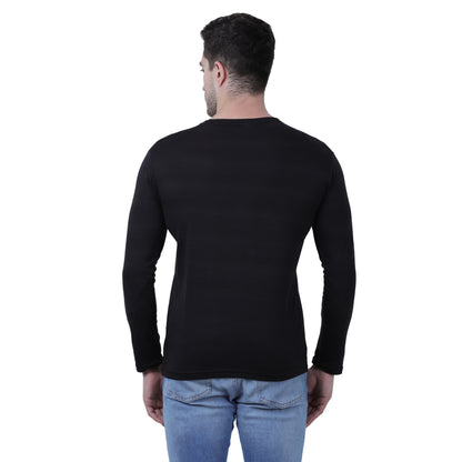 Men's Cotton Round Neck Full Sleeves Stylish Tshirt (Pack of 3)