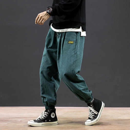 Harlan wide-leg track pants