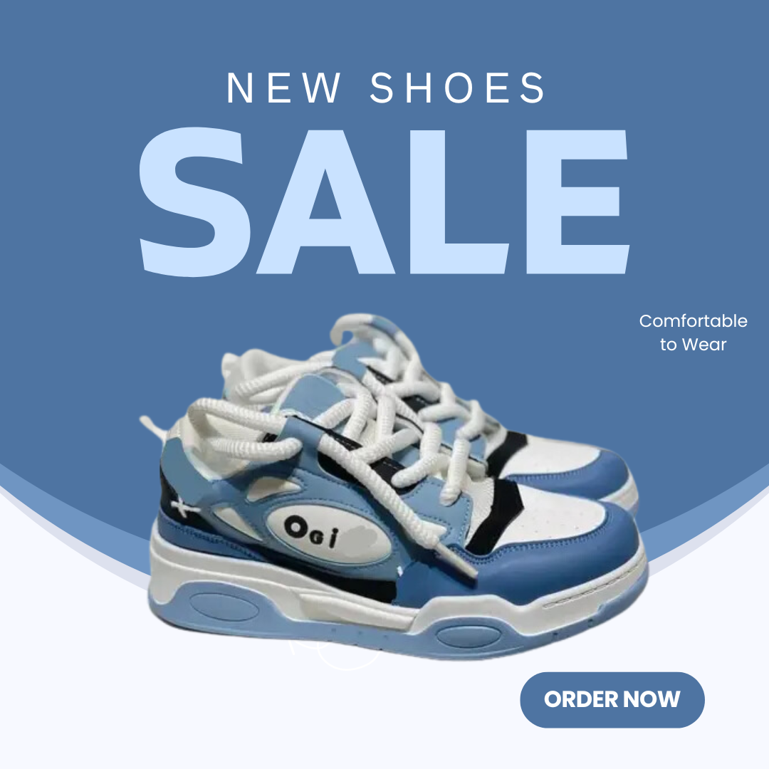 NEW Z BLUE OGIY RETRO SHOES HIGH SHOES for men MAGICBOX50% DISCOUNT SALE!!!