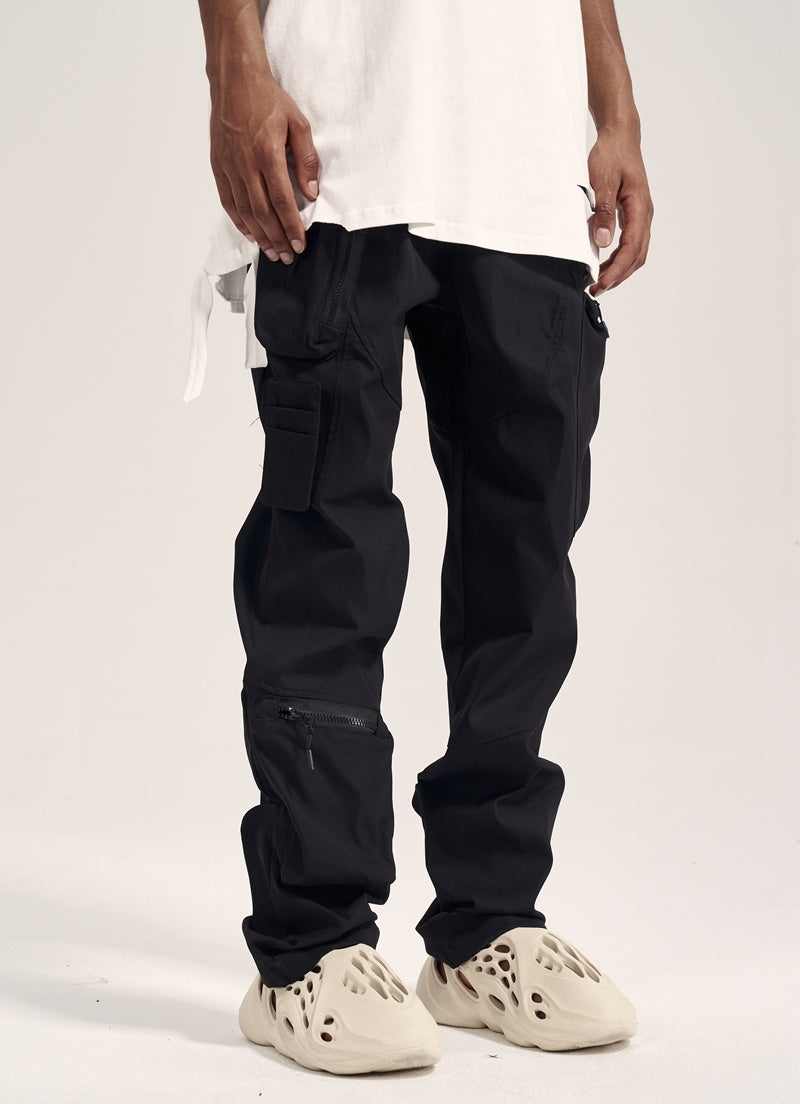 Multi-pocket Hook And Loop Chaopai Sports Casual Pants