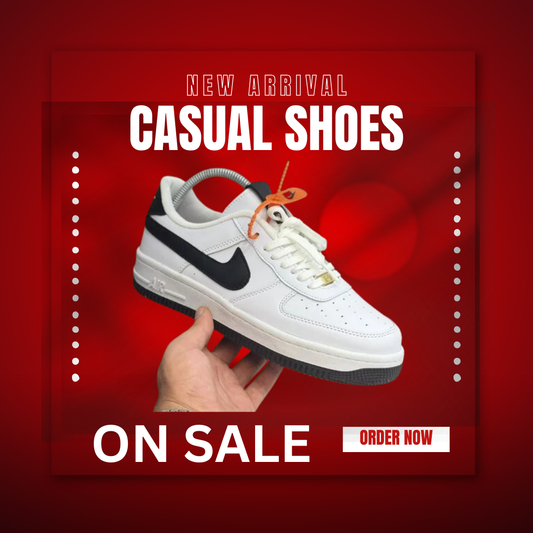 Men's NIKE AIR FORCE 1 Casual Shoes MAGICBOXNIKE70% DISCOUNT SALE!!!